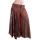 Kalhotová sukně čokoládová kal1643