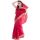 Bollywoodské sárí za úžasnou cenu červené v8354